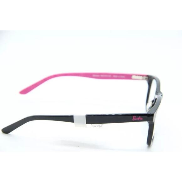 BARBIE GROOVY BLACK AND PINK WITH CRYSTALS EYEGLASSES 49-15-130 - Picture 3 of 3